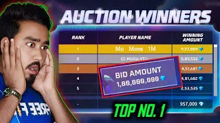 FREE FIRE LEGENDARY AUCTION TOP 01 😍