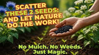 Forget Mulching FOREVER! Scatter THESE 2 Seeds and Watch Your Garden Transform Itself!