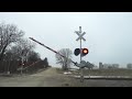 kcsm 4539 north mnpss filmed at north kasper siding awesome horn display 1 27 2024