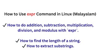 expr Command in Linux — Arithmetic & String Operations Explained
