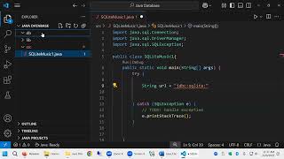 Java SQLite Database Tutorial 1, 2 and 3