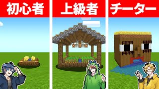 マインクラフトの畑って地味だしダサくね？最強の畑作り対決！