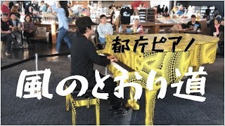 【都庁ピアノ】「風のとおり道」を弾いてみた