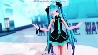 「MMD Catch the Wave」- 初音ミク feat. Hatsune Miku  「English / Romaji Sub」 | Camera DL |