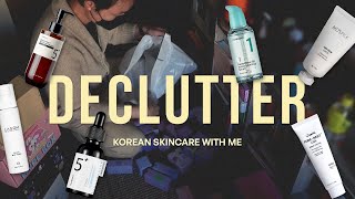 Declutter Korean Skincare Pr With Me Current Skincare Empties
