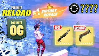 34 KILLS GAME? | OG Fortnite Reload | High Kill Gameplay | Keyboard \u0026 Mouse