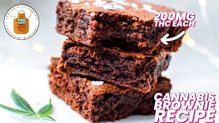 Canna-Brownie Recipe (2000mg THC) | Medible Munchies Cooking w/ Cannabis #edible #cannabis