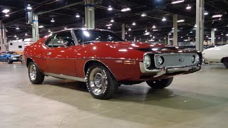 1971 American Motors AMC Javelin AMX in Red & 401 Engine Sound - My Car Story with Lou Costabile