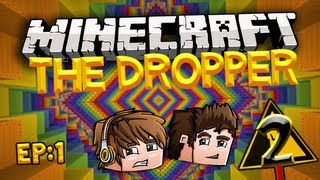 Minecraft: The Dropper 2 w/Sky and Fin EP1 - THE WRONG PILL!