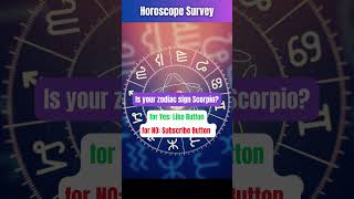 Please, Answer to our Survey 🥰 Horoscope daily, scorpio horoscope #zodiac #horoscope  #astrology