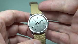 1979 Omega Seamaster Quartz men's vintage watch with calibre 1432 movement.  Reference 196.0106