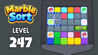 Marble Sort level 247 solution
