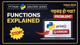 Python Functions Part 2 (Advanced) | Function Arguments, *args, **kwargs Explained in Hindi