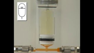 Learn hydraulics - Piston accumulator