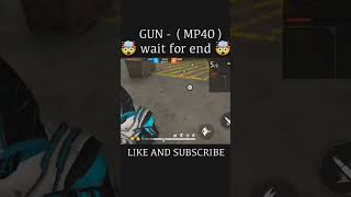 🤯🥵😱 FREE FIRE MP40-5 AMMO TO KILL ENIMIE 😱🥵🤯#shorts #freefire #trending #gaming #funny #instagram