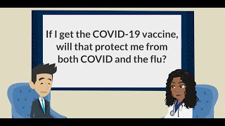 Flu IQ #3 - If I get the COVID-19 vaccine, will that protect me from both COVID and the flu?