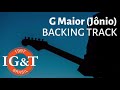 g maior jônio backing track