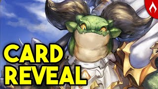 MY EXCLUSIVE CARD REVEAL! Shadowverse Celestial Dragonblade