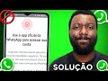 Como Voltar a Usar o WhatsApp GB Apesar do Aviso de Usar o Oficial