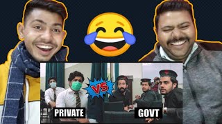 Private School Vs Govt School | After Lockdown | Our Vines | Indian Reaction