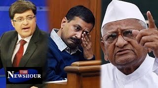 Anna Hazare Disowns Arvind Kejriwal: The Newshour Debate (6th Sep 2016)