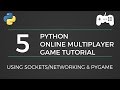 Python Online Game Tutorial #5 - Sending Objects With Pickle!