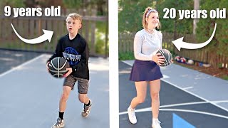 9 year old EXPOSES 20 year old in TRICK SHOT HORSE! | Match Up