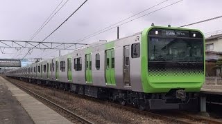 【山手線E235系量産先行車 公式試運転】JR東日本E235系東京車トウ01編成　新津・羽生田