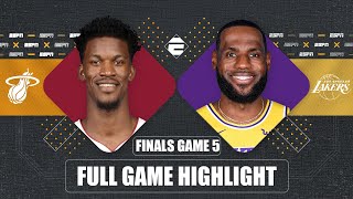 Miami Heat vs. Los Angeles Lakers [GAME 5 HIGHLIGHTS] | 2020 NBA Finals