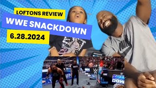 SMACKDOWN REACTIONS 6/28/24. WILL THE BLOODLINE SPLIT APART? 🤼👀 👀