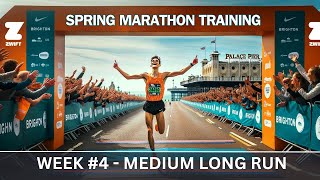 Spring Marathon Training 2025 | Week #4 Medium Long Run