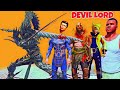 Franklin FIGHT With DEVIL GOD And SERBIAN DANCING LADY To Save His Friends In Gta 5