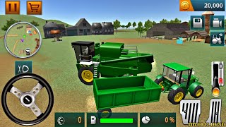 Farmer Harvest Simulator 3D - Tractor Hauling - Best Android Gameplay