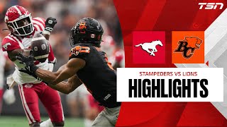 CFL HIGHLIGHTS:  Western-Division Semi-Final: Stampeders vs. Lions