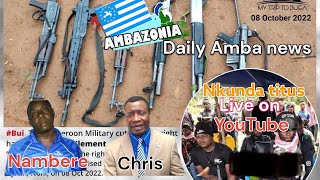 #AMBAZONIA SITUATION exposed ft gen Nambere , live on ABS TV , LIVE presentation by Christopher Anu