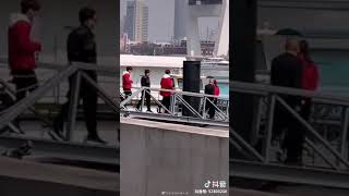 20190316 迪丽热巴《極限挑戰》Dilraba walking to set [Go Fighting!]