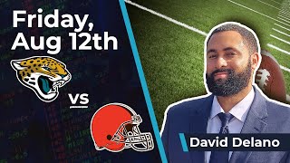 Free NFL Betting Pick: Browns vs Jaguars, 8/12/2022 | David Delano
