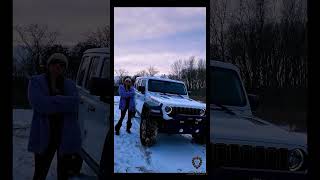 Jeep Rubicon Start Up in Snow! Cold Start Beast!