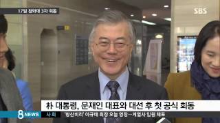 [정치] 박 대통령-문재인 대표 만난다…대선 후 첫 회동 (SBS8뉴스|2015.03.12)