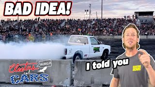 Broke Burnie The Burnout Truck BAD At Cleetus and Cars! I Didn't Listen to Cleet...