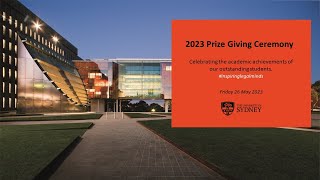 2023 Sydney Law School Prize Giving Ceremony