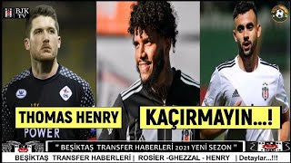 🔥BEŞİKTAŞ GÜNDEMİ 🔥Valentin Rosier, Ghezzal, Thomas Henry, Beşiktaş Konyaspor Maçı  #Beşiktaş