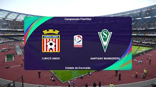 PES 2021 | Curico Unido vs Santiago Wanderers - Chile Primera Division | 06/02/2021 | 1080p 60FPS