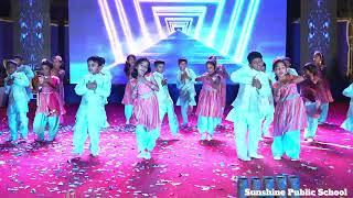 Students Dancing HOSA GANA BAJANA Sunshine Public School