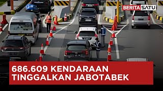 686.609 Kendaraan Tinggalkan Jabotabek Jelang Nataru | Beritasatu