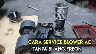 penggantian motor blower dan penyebab angin nomer 1,2 mati total❗