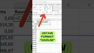 NIE DZIAŁA formuła w Excelu? Oto dlaczego #excel