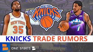 Knicks Trade Rumors Are HOT Ft. Kevin Durant, Obi Toppin, Malik Beasley & Jarred Vanderbilt