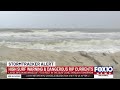 High surf warning and dangerous rip currents on Dauphin Island