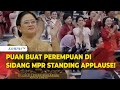 Standing Applause Perempuan di Sidang MPR saat Puan Maharani Singgung Kesetaraan